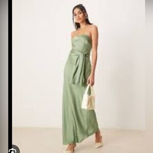 formal green dress
